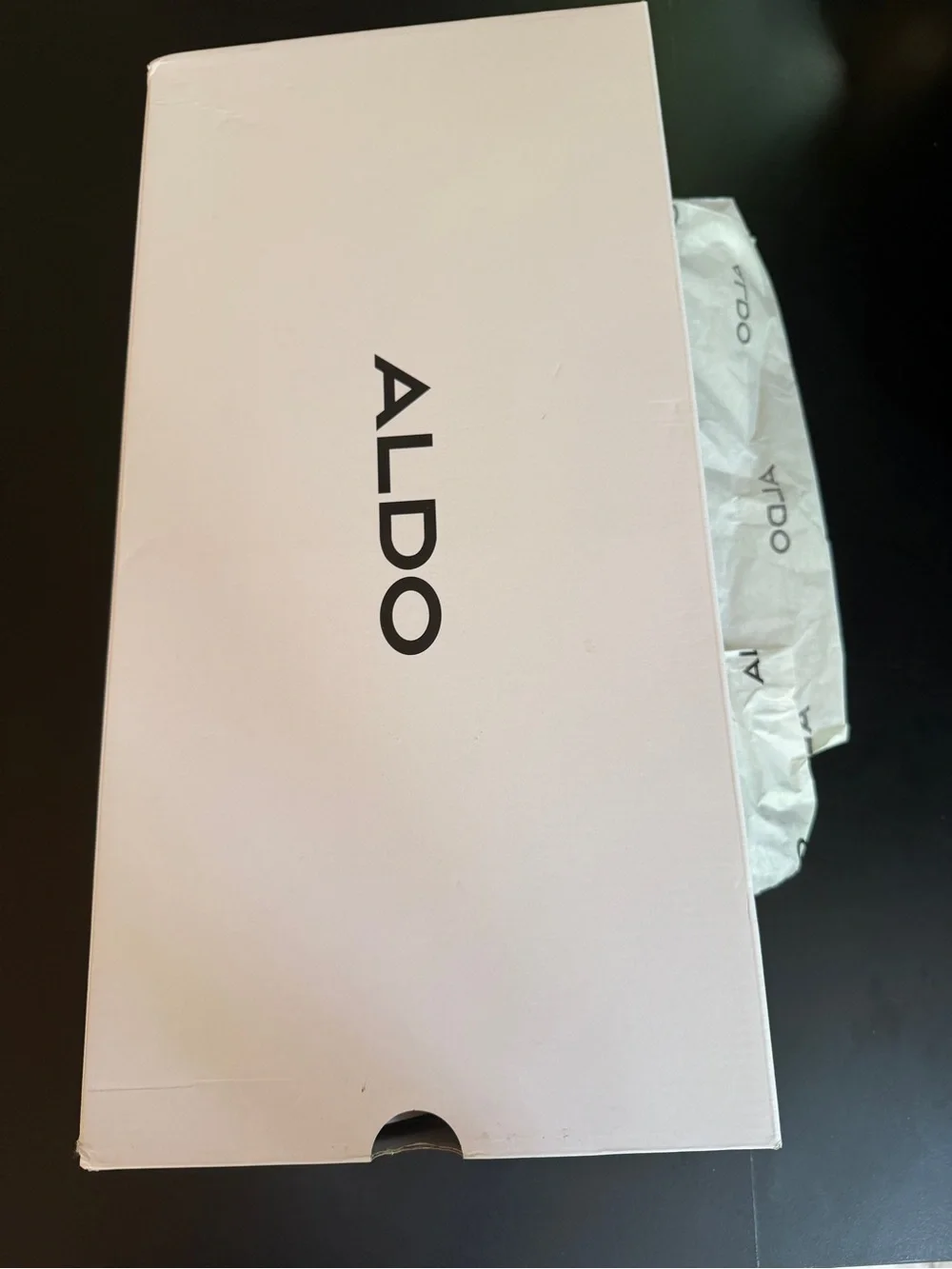 Aldo Beige Over-the-Knee Block Heel Boots